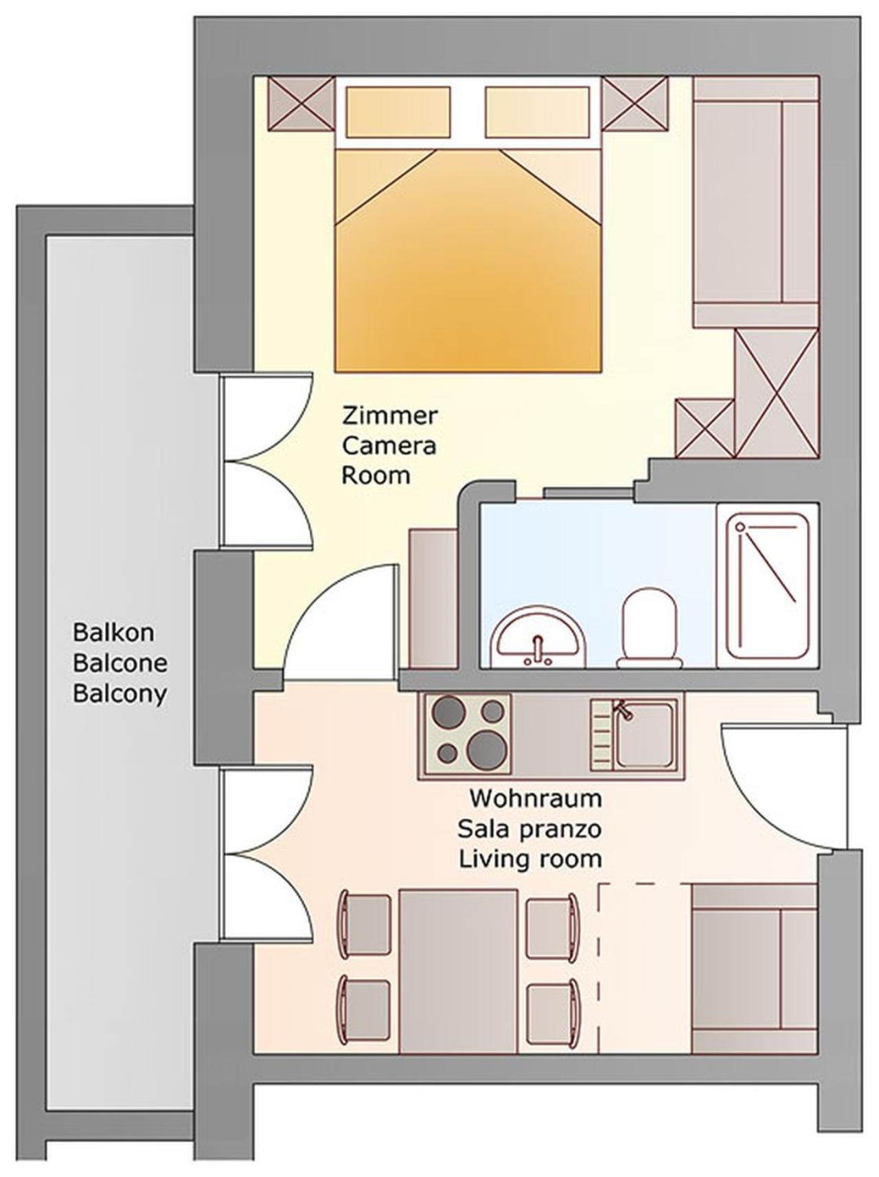 Sonnleitn Apartment Laion Ruang foto